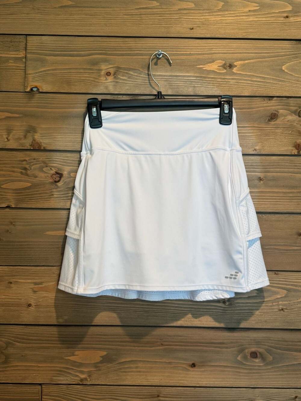 BCG Club Sports High Rise Layered Die Cut Skort XS NWT